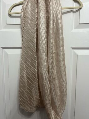Apt. 9 Light Champagne Pleated Scarf